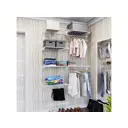 Гардероб Титан-gs T-GS-450MU 126x205x45 см цвет белый