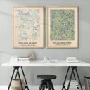 Набор постеров 28 картин "Моррис репродукция" 50x40 см 2 шт, в тубусе без рамы