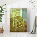 Постер 28 картин "Репродукция Кресло Гогена Ван Гог" 50x40 см в тубусе без рамы