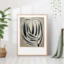 Постер 28 картин "Абстракция в темных тонах современная" 50x40 см в тубусе без рамы