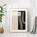 Постер 28 картин "Графическая абстракция в темных тонах" 50x40 см в тубусе без рамы