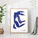 Постер 28 картин "Силуэт Матисс" 70x50 см в тубусе без рамы