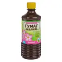 Удобрение органическое БиоМастер Гумат Калия цветочное концентрат 0.5 л