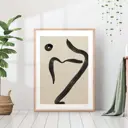Постер 28 картин "Абстракция фигура минимализм" 70x50 см, в тубусе без рамы