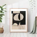 Постер 28 картин "Абстракция в темных тонах" 70x50 см, в тубусе без рамы