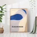 Постер 28 картин "Абстракция мазки краски" 70x50 см