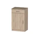 Тумба офисная Furnistyle ЛТ-01 55x90x40 см 1 ящик ЛДСП цвет дуб сонома