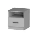 Тумба прикроватная Furnistyle ЛТМ-01 40x45x40 см 1 ящик ЛДСП цвет светлое дерево