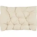 Подушка для садовой мебели Linen Way 62x44 см цвет кремовый