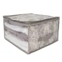 Короб для хранения ЕВРОГАРАНТ Elegance 60x50x35 см цвет светло-серый