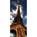 Наклейка для дверей и мебели Wallfix "Париж часть 5" 95x220 см, W220