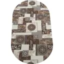 Ковер Нева Тафт принт Эллада (17_33) Овал 250x350 см