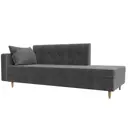 Диван Лига Диванов Селена 105239L 214x84x85 см цвет серый