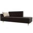 Диван Лига Диванов Селена 105247L 214x84x85 см цвет коричневый