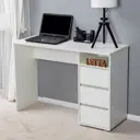 Стол Letta Эстет 110x75x43 см ЛДСП цвет белый