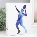 Фотоальбом на 100 фото 13x18 см "Теннисист" 19.5x15.5x4 см