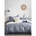 Комплект постельного белья GoodNight Сатин Делюкс 77 с компаньоном дуэт (с нав. 50x70) хлопок