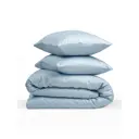 Комплект постельного белья GoodNight Essential дуэт тенсел цвет голубой