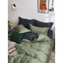 Комплект постельного белья GoodNight Сатин Делюкс 14 с компаньоном дуэт (с нав. 50x70) хлопок