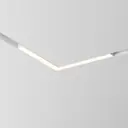 Трековый светильник MAYTONI TR078-2-24W3K-W Basis/Magnetic track system Gravity светодиодный 24 Вт однофазный магнитный 9 м² цвет белый