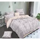 Пододеяльник Home Mercury Розовая зебра 28217, 180x220 см, поплин, цвет розовый