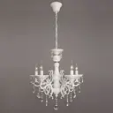 Люстра с хрусталем BOGATE'S 701/5 белый