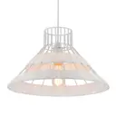Светильник подвесной LuminArte PL PL01 1 лампа 3 м² цвет белый