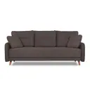Диван Finsoffa Folde 220x98x96 см велюр цвет коричневый