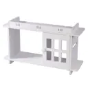 Полки Tri-international 47x15 см ДПК цвет белый