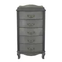 Комод Прайм 1522р 5 ящиков 49x40.5x92.5 см МДФ цвет серый