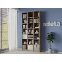 Стеллаж Adeta Билли 119 120x237x28 см ЛДСП цвет бежевый нагрузка на полку до 10 кг