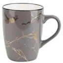 Набор кружек 360 мл Nouvelle Серый мрамор фарфор цвет серый
