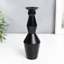 Подсвечник Simaland "Сканди" чёрный 17.5x6x6 см