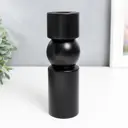 Подсвечник Simaland "Норд" чёрный 17x5.5x5.5 см