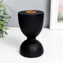 Подсвечник Simaland "Норланд" чёрный 13x7.5x7.5 см