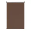 Рулонная штора Prakto Blackout Silver 60x160 см цвет шоколад