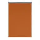 Рулонная штора Prakto Blackout Silver 60x160 см цвет оранжевый