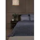 Плед вязаный Buenas Noches Mezzo 160x200 см, полиэстер, цвет черный/белый