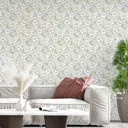 Обои флизелиновые Decoracion Сад магнолий 1 м светло-серые 7101003-vinil-280x100x4