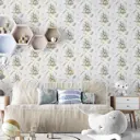 Обои флизелиновые Decoracion Мудрая сова 1 м серые 7104003-vinil-280x100x4