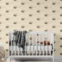 Обои флизелиновые Decoracion Цветочные ёжик 1 м бежевые 7104101-vinil-280x100x4