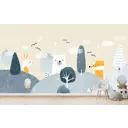 Фотообои флизелиновые Bartonwall 500x270 см Сказочные животные