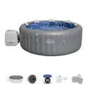 Бассейн надувной спа Bestway Santorini 216x216x80 см