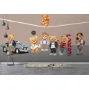 Фотообои флизелиновые в детскую 3d Животные мишки 500x270 см Luxury Walls AM24805G