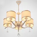 Светильник потолочный BAYERLUX F761TT-489 Берта 5 ламп 10 м² цвет белый