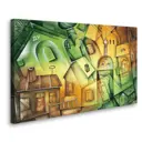 Постер Студия фотообоев "Абстрактный город" 50x80 см