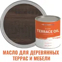 Масло для деревянной мебели и детских площадок PROFIPAINTS Silver Terrace Oil Серо-коричневый 0.9 л