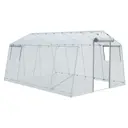 Каркас теплицы Благо Олимпия 3x4м с тентом из армированной пленки