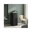Комод Adeta Нордли 35 2 ящика 40x45x100 см ЛДСП цвет черный