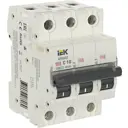 Автоматический выключатель Iek M06N 3P C10 А 6 кА AR-M06N-3-C010